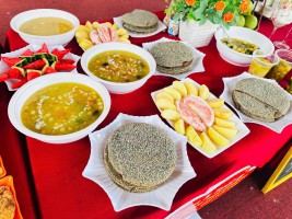 TRƯỜNG MẦM NON HOA MAI TỔ CHỨC LỄ HỘI ẨM THỰC QUÊ EM VÀ GIÁO DỤC KỸ NĂNG SỐNG CHO TRẺ