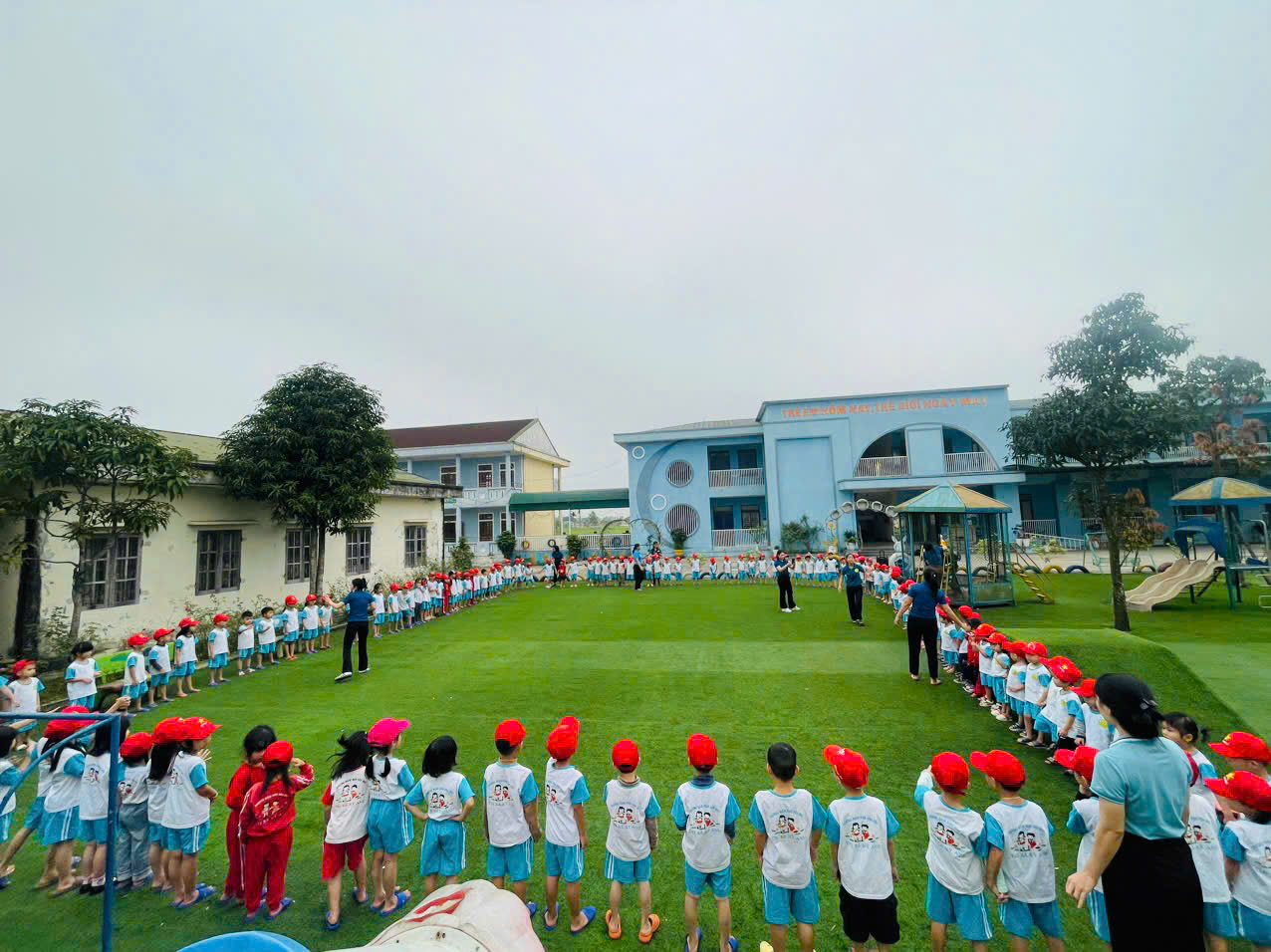 TRƯỜNG MẦM NON HOA MAI TỔ CHỨC CÁC HOẠT ĐỘNG NGOẠI KHÓA HƯỚNG TỚI GIỖ TỔ HÙNG VƯƠNG 10/3