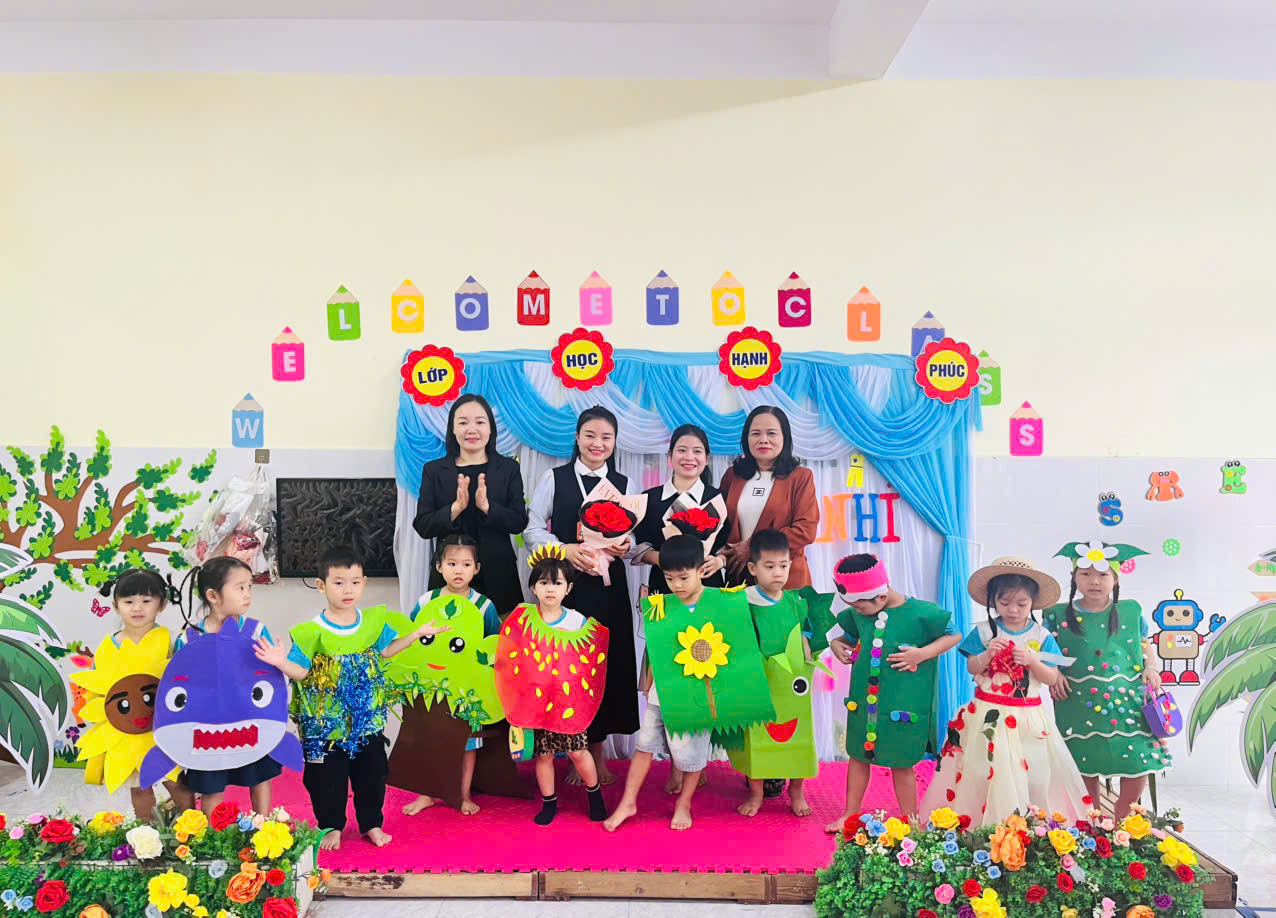 TRƯỜNG MẦM NON HOA MAI TỔ CHỨC THÀNH CÔNG  HỘI GIẢNG CHÀO MỪNG NGÀY NHÀ GIÁO VIỆT NAM 20/11