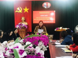 CHI BỘ MẦM NON HOA MAI TỔ CHỨC TỔNG KẾT ĐẢNG  NĂM 2022