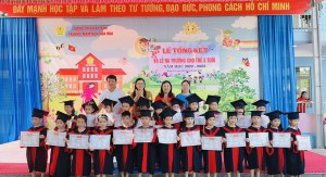 TRƯỜNG MẦM NON HOA MAI TỔ CHỨC LỄ TỔNG KẾT NĂM HỌC 2022-2023 VÀ LỄ RA TRƯỜNG CHO TRẺ 5 TUÔI.