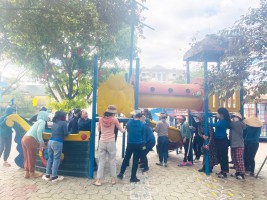Cán bộ giáo viên nhân viên lao động đầu năm