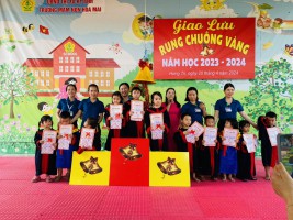 SÔI NỔI ẤN TƯỢNG CHƯƠNG TRÌNH GIAO LƯU "RUNG CHUÔNG VÀNG" KHỐI 4 TUỔI Ở CÁC CỤM TRƯỜNG MẦM NON HOA MAI