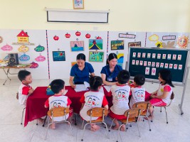 TRƯỜNG MẦM NON HOA MAI TỔ CHỨC KHẢO SÁT ĐÁNH GIÁ CHẤT LƯỢNG CUỐI NĂM HỌC 2023-2024