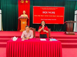 Trường Mầm non Hoa Mai tổ chức họp phụ huynh đầu năm học 2025 – 2026