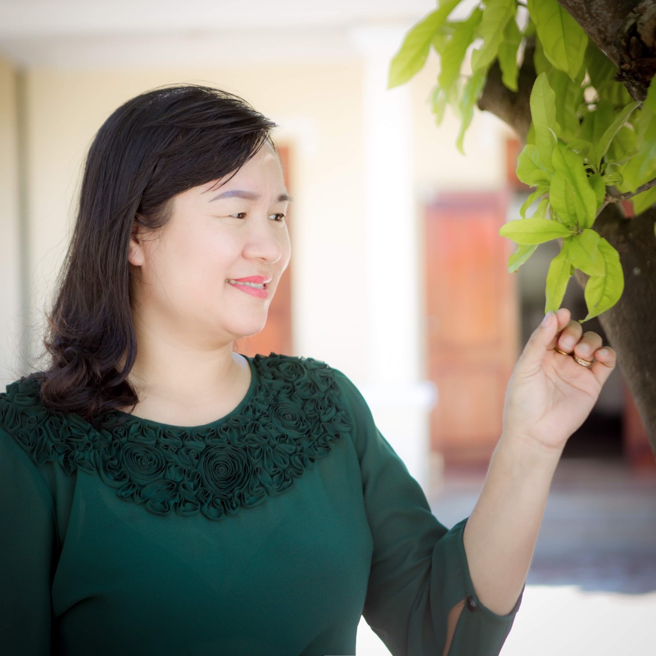 Nụ cười tỏa nắng